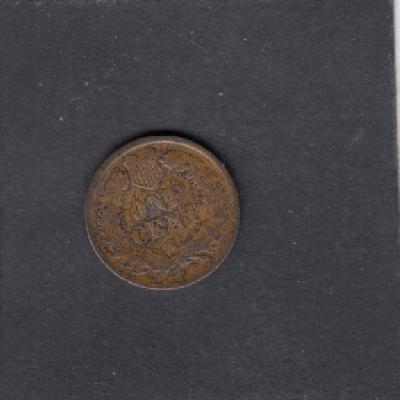 Beschrijving: 1 Cent INDIAN
